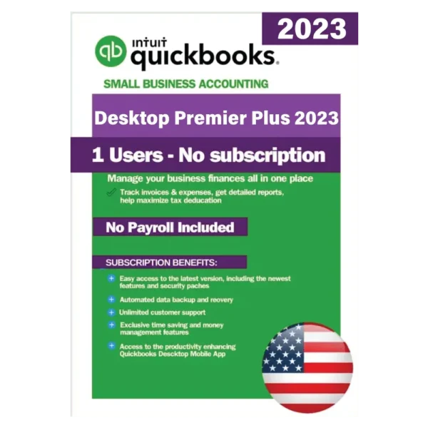 QuickBooks Desktop Premier 2023 – No Subscription