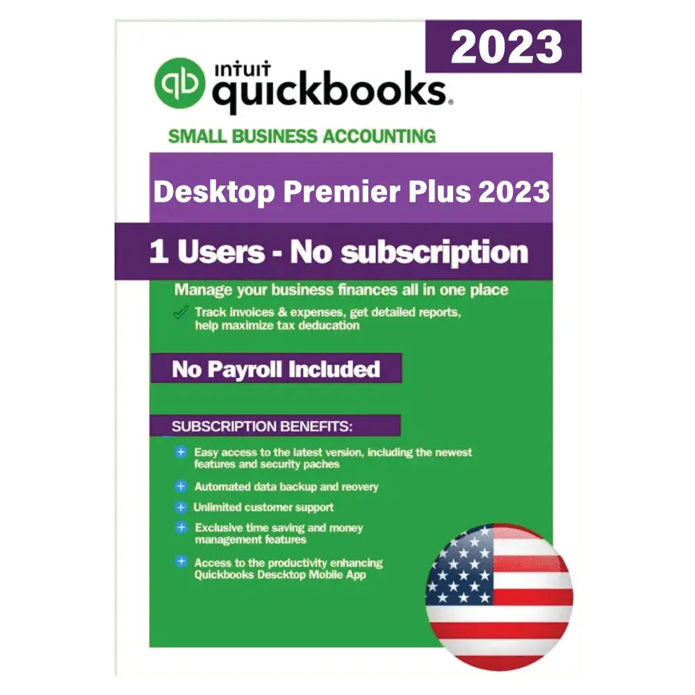 QuickBooks Desktop Premier 2023 – No Subscription